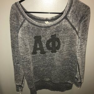 Alpha Phi crewneck sweatshirt